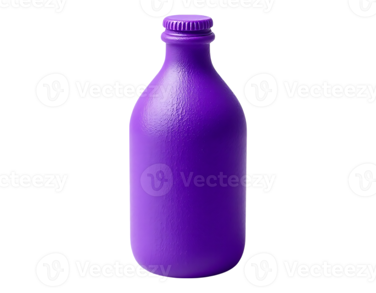 Purple Bottle on Transparent Background png