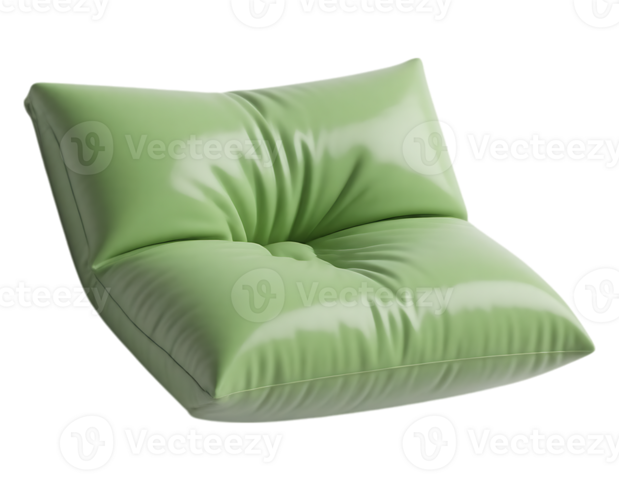 Green Floor Cushion - Comfortable Relaxation and Modern Home Decor png