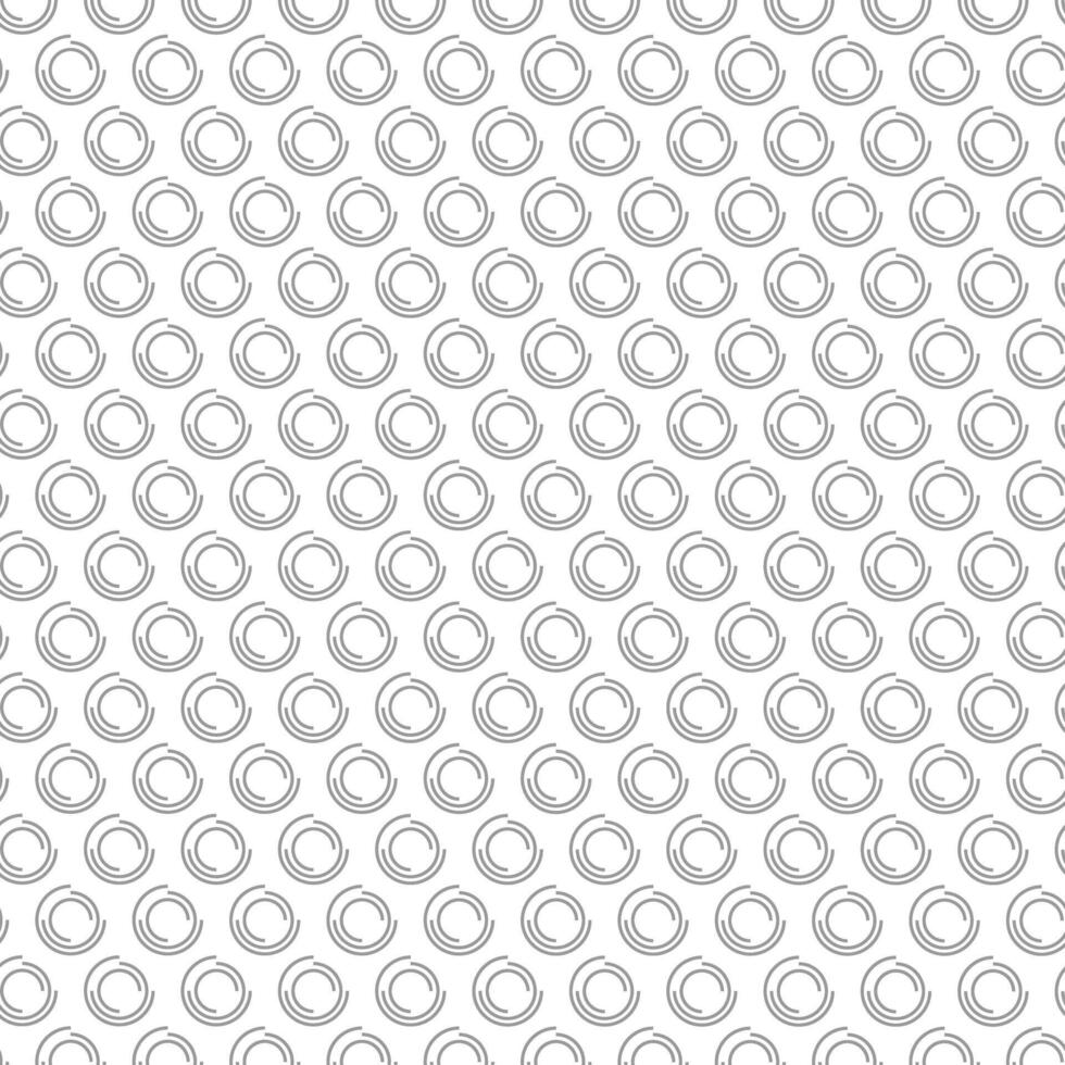 Simple Repeating Swirls in Grey vector