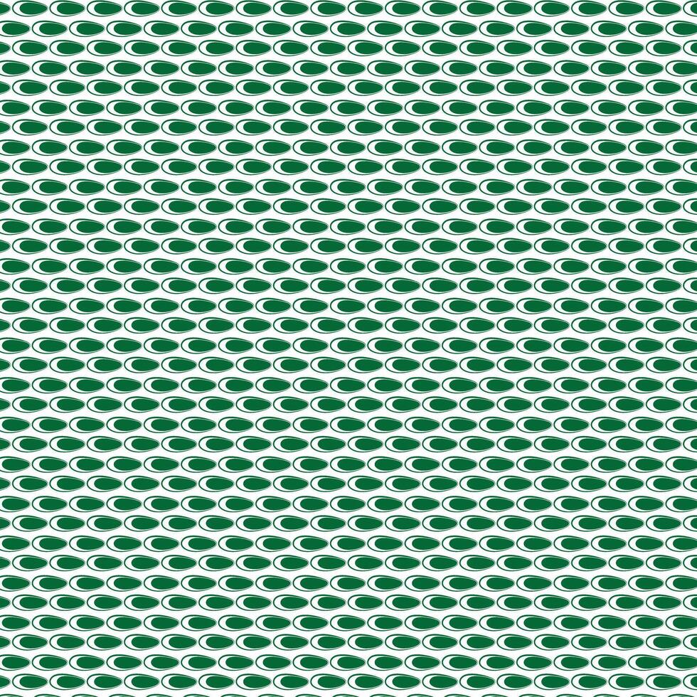 Repeating Green Shapes Texture Pattern vector