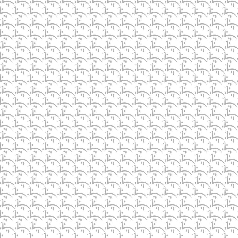 A repeating abstract illustration with simple shapes. vector