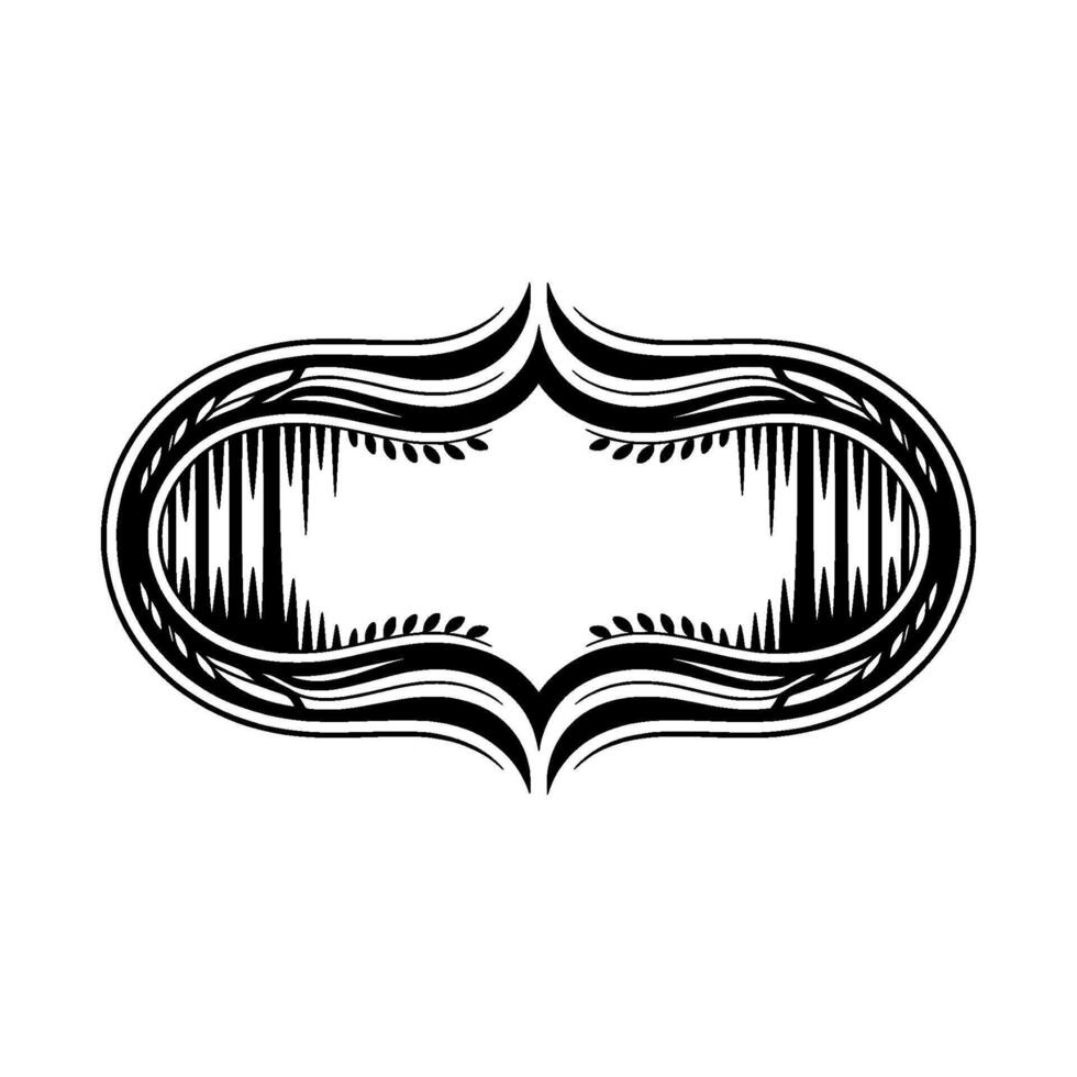 Intricate Tribal Ornament, Elegant, Minimalist Background vector
