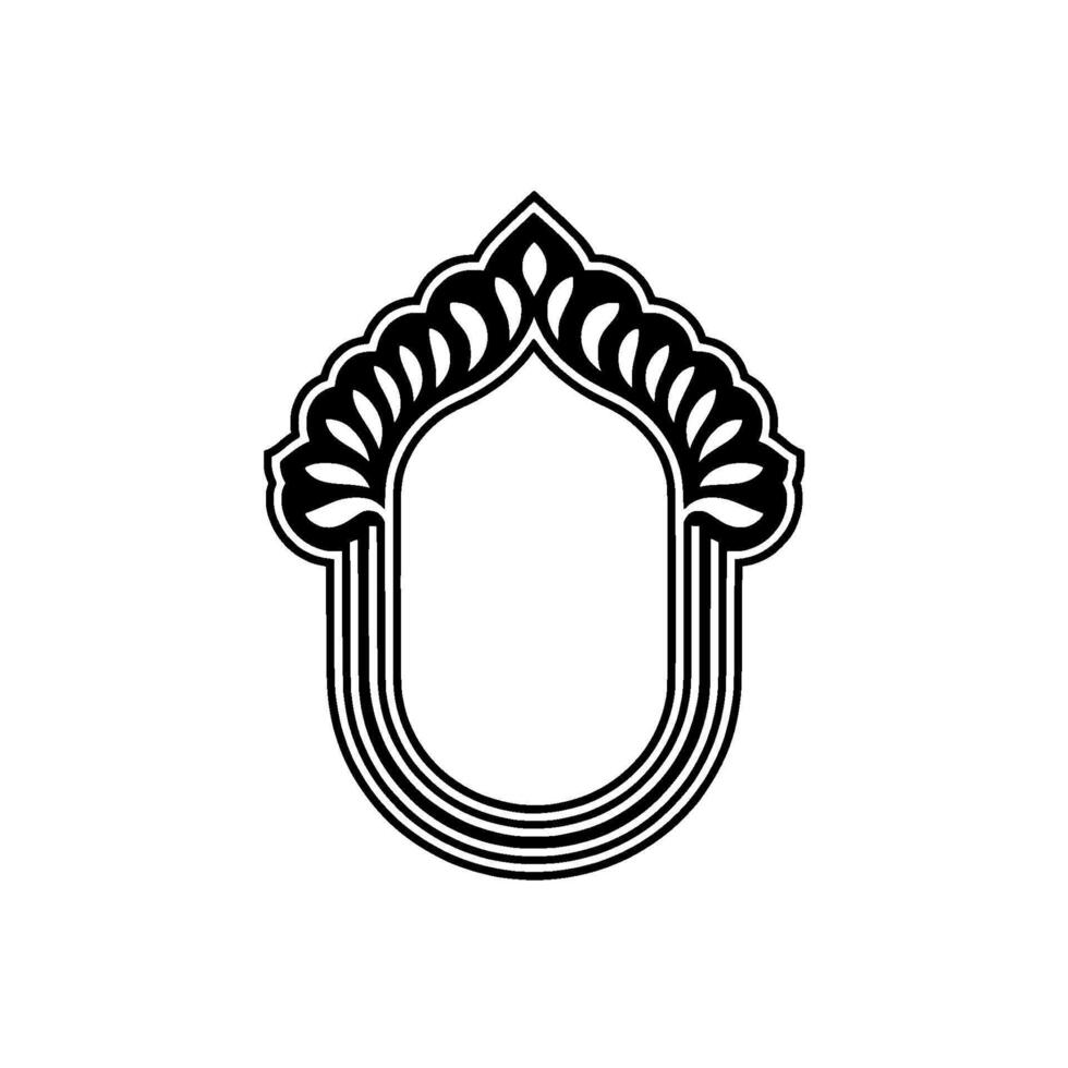 Stylized Ornament, Minimalist Emblem, Sacred Geometry vector