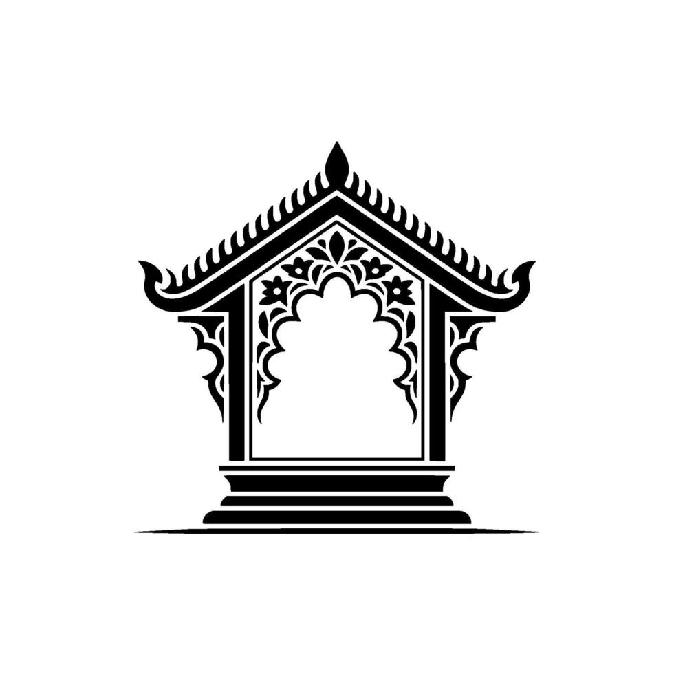 Intricate Archway, Ornamental, Vintage Motif, Ornamentation vector