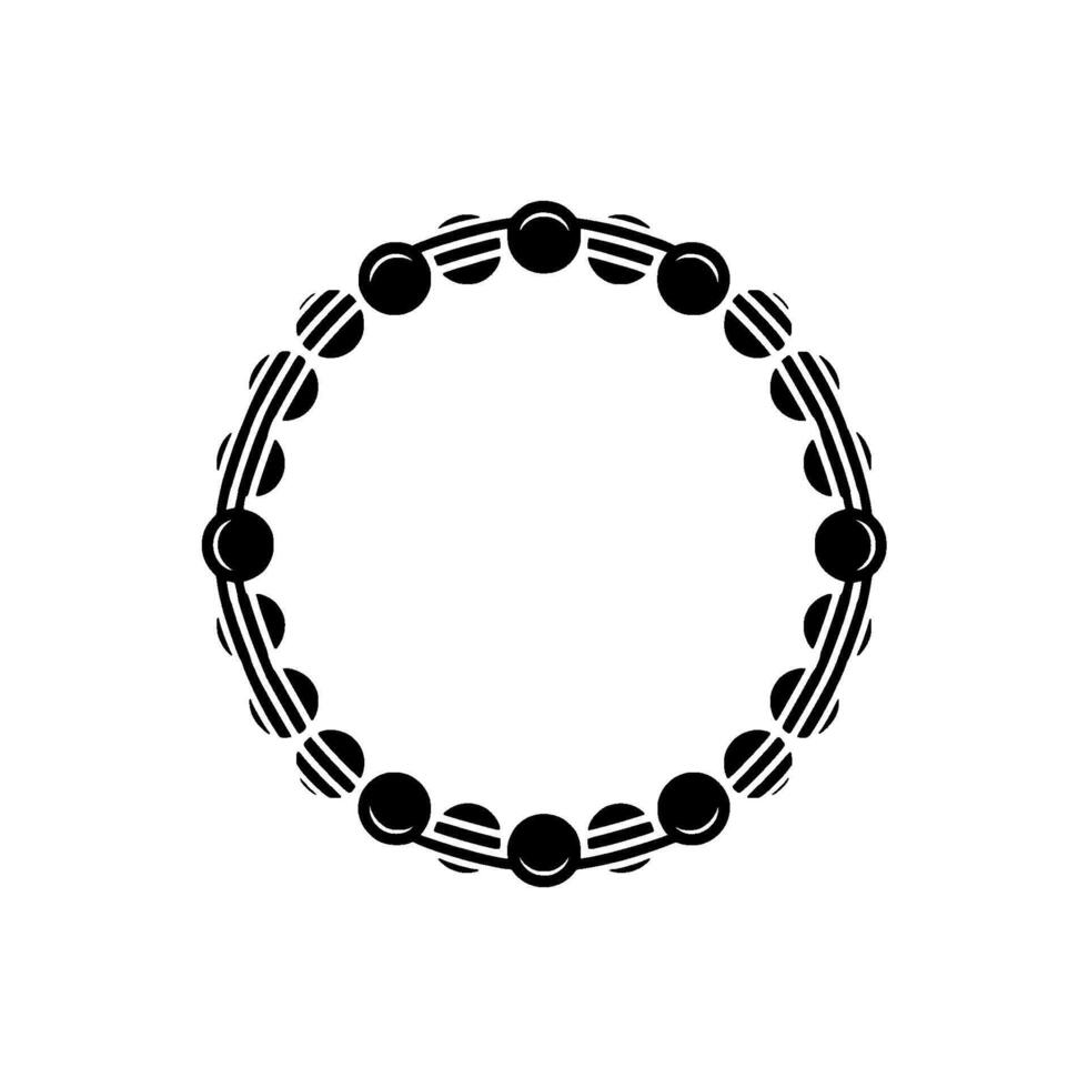 Minimalist Bracelet, Circular, Modern Emblem vector