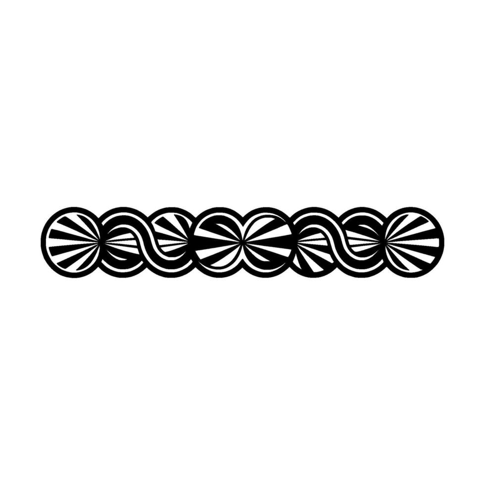Geometric Spiral Pattern, Minimalist vector