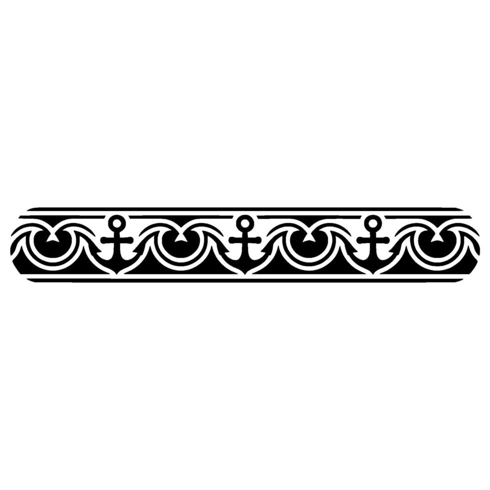 Intricate Celtic Border, Vintage Ornamentation, Motif vector