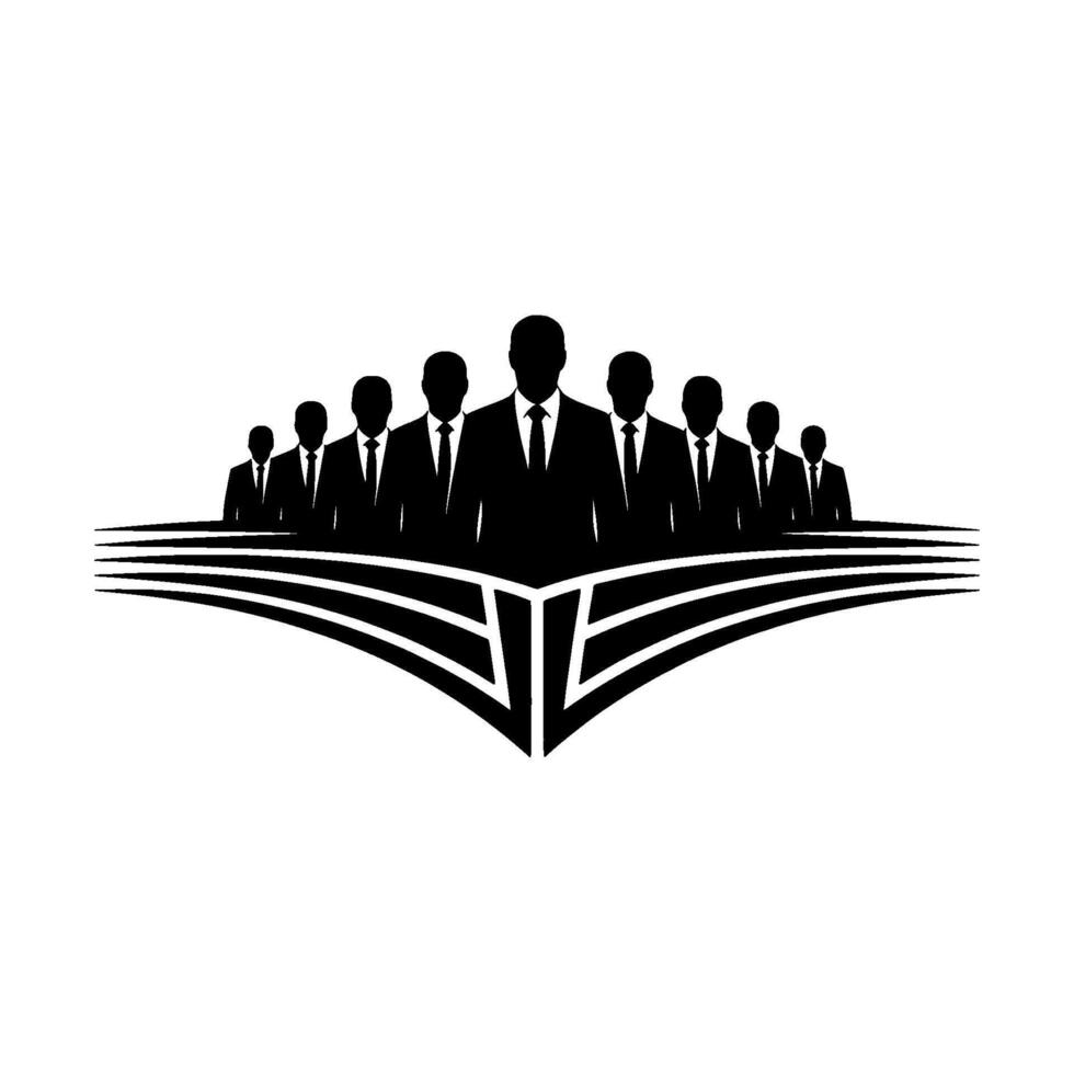 Strategic Leadership, Unified Vision, Corporate Power vector