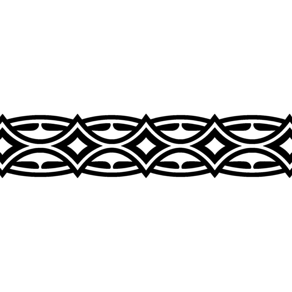 Intricate Celtic Border, Vintage, Elegant Ornamentation - Geometric vector