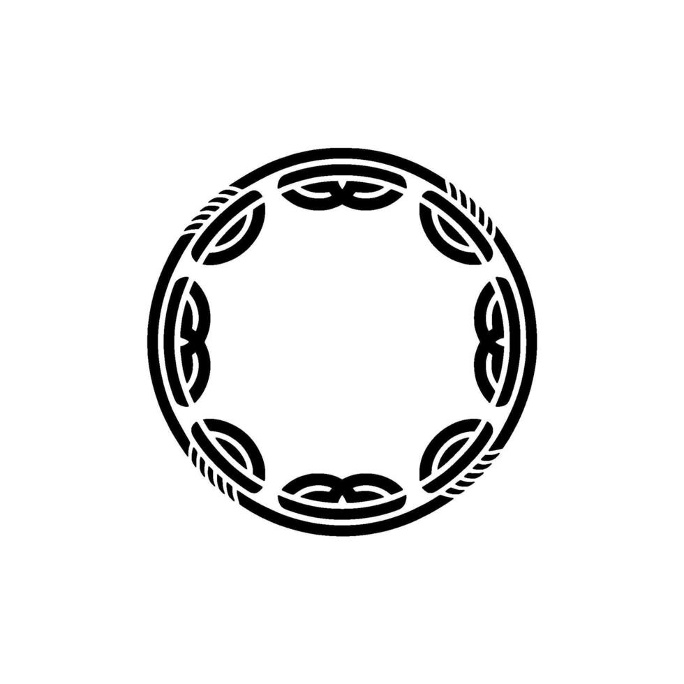 Intricate Celtic Circle, Symbolic, Vintage Motif vector