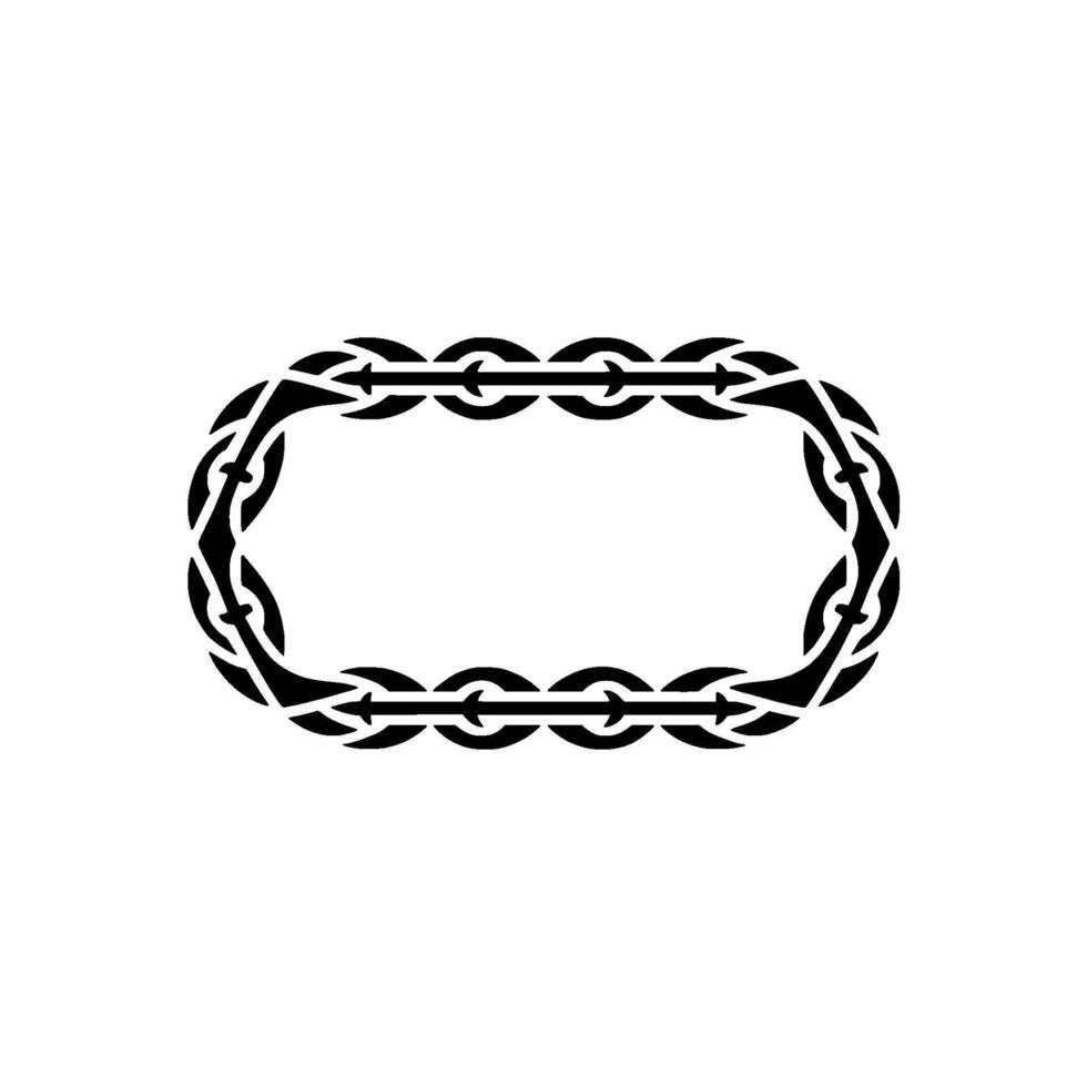 Intricate Celtic Border, Vintage, Ornamental Frame, Ornament vector