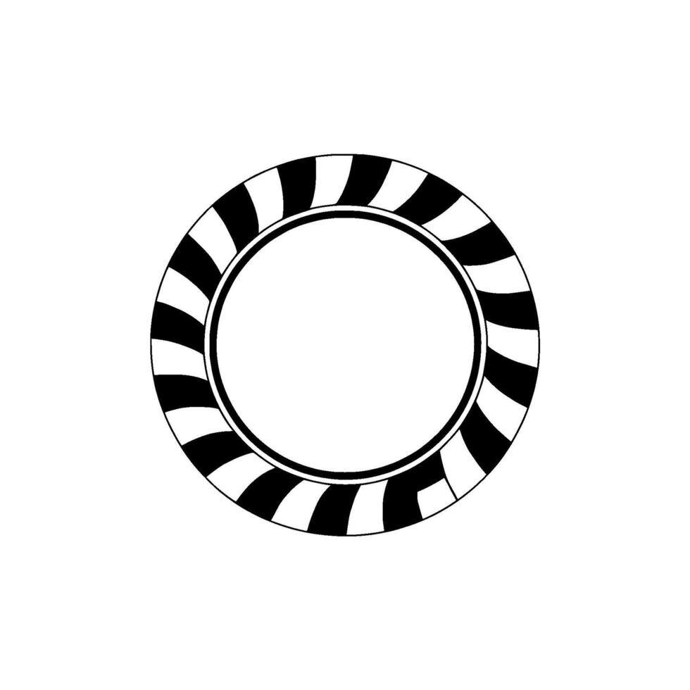 Geometric Band, Dynamic Stripe, Modern Circle vector