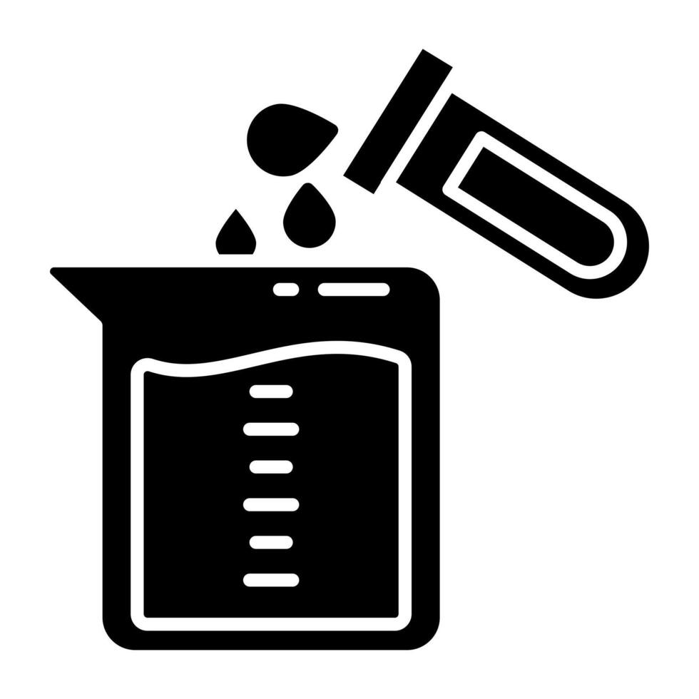 An icon of experiment vector