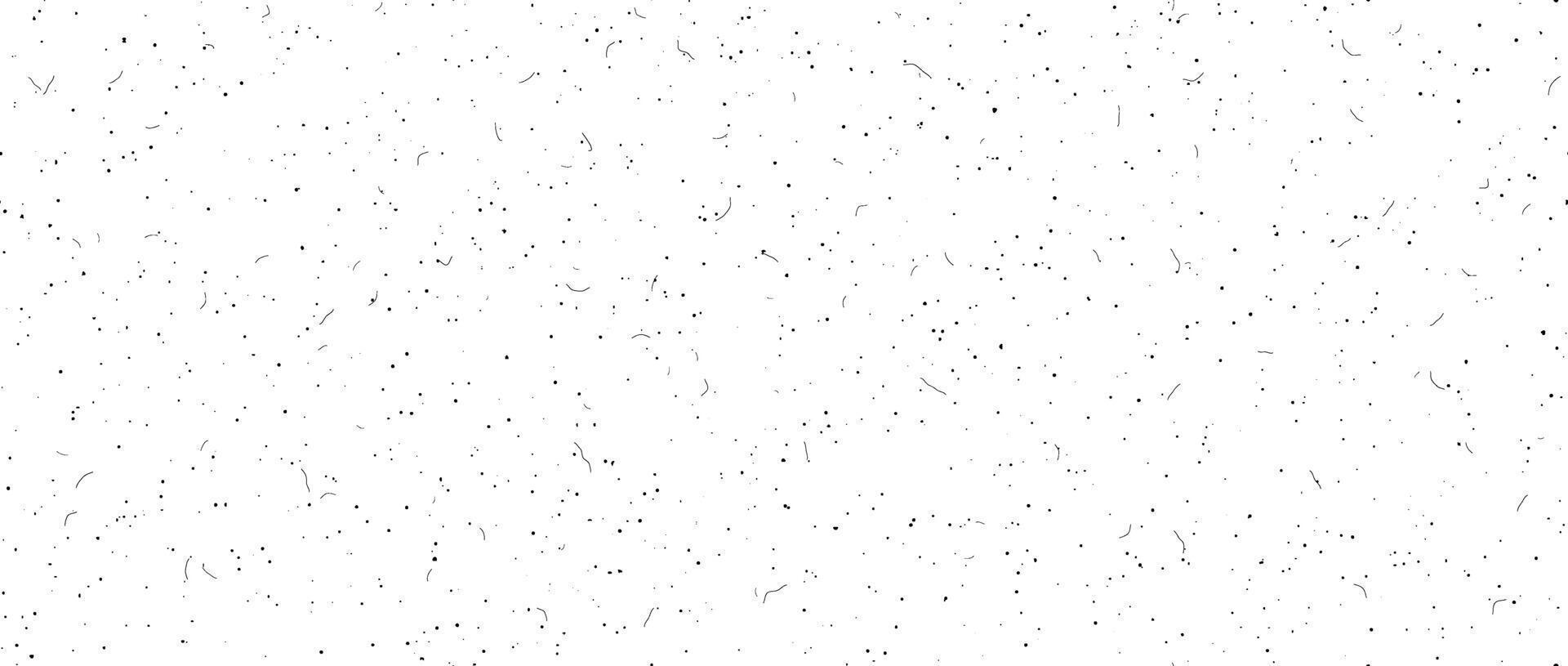 Black speckles seamless background. Old dusty noise film texture. Grunge particles, scratches, dots and flecks repeating wallpaper. Vintage rough dirty overlay. Gritty sand distressed effect. vector