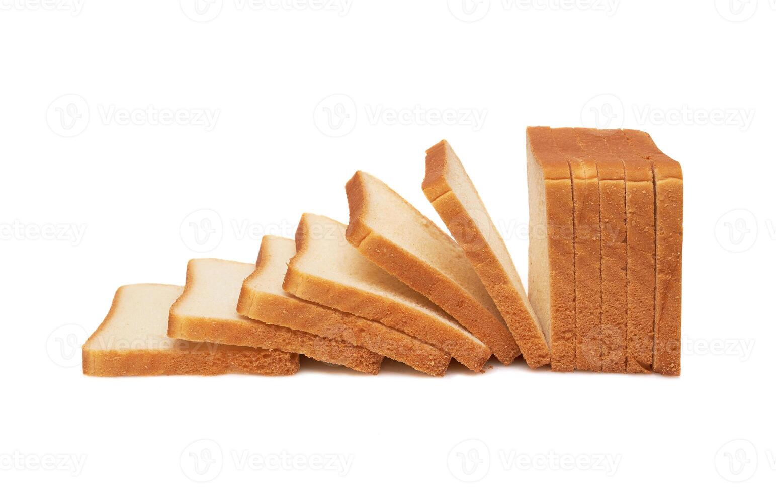 Toasts isolated on a white photo