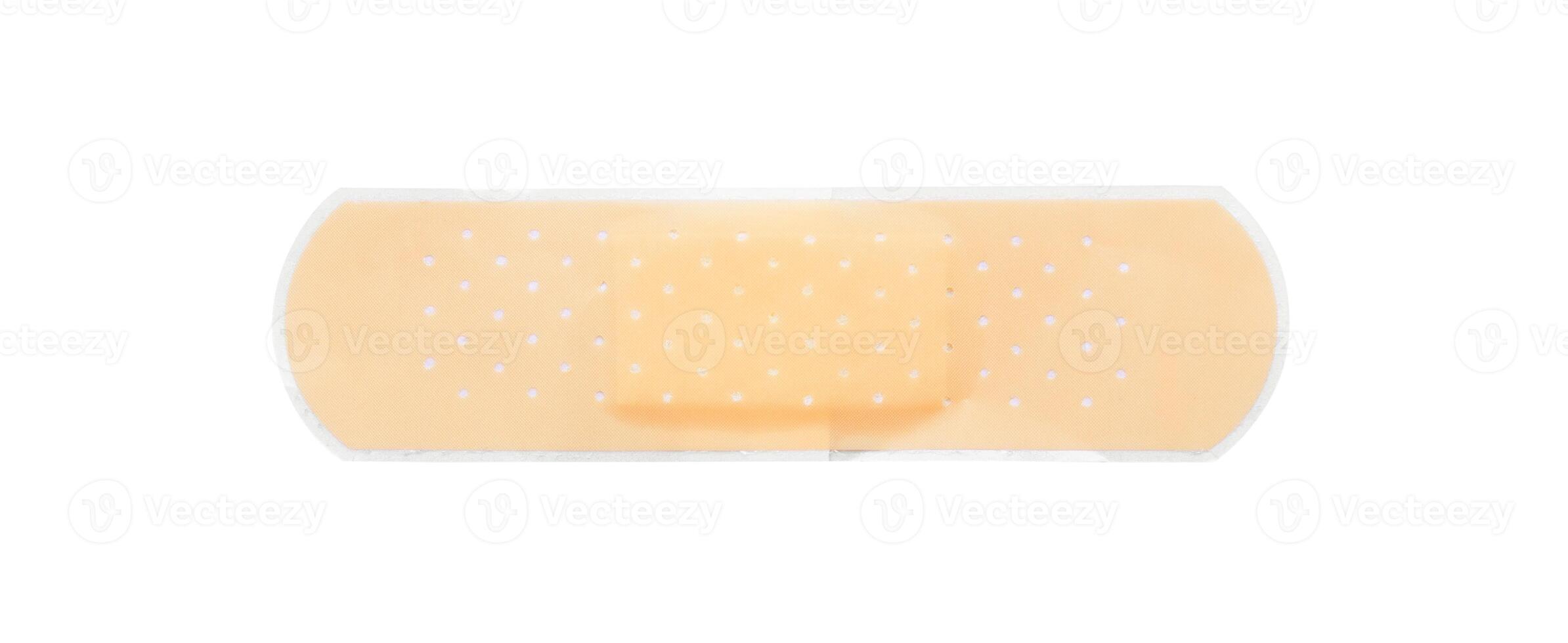 Medical patch on a white background photo