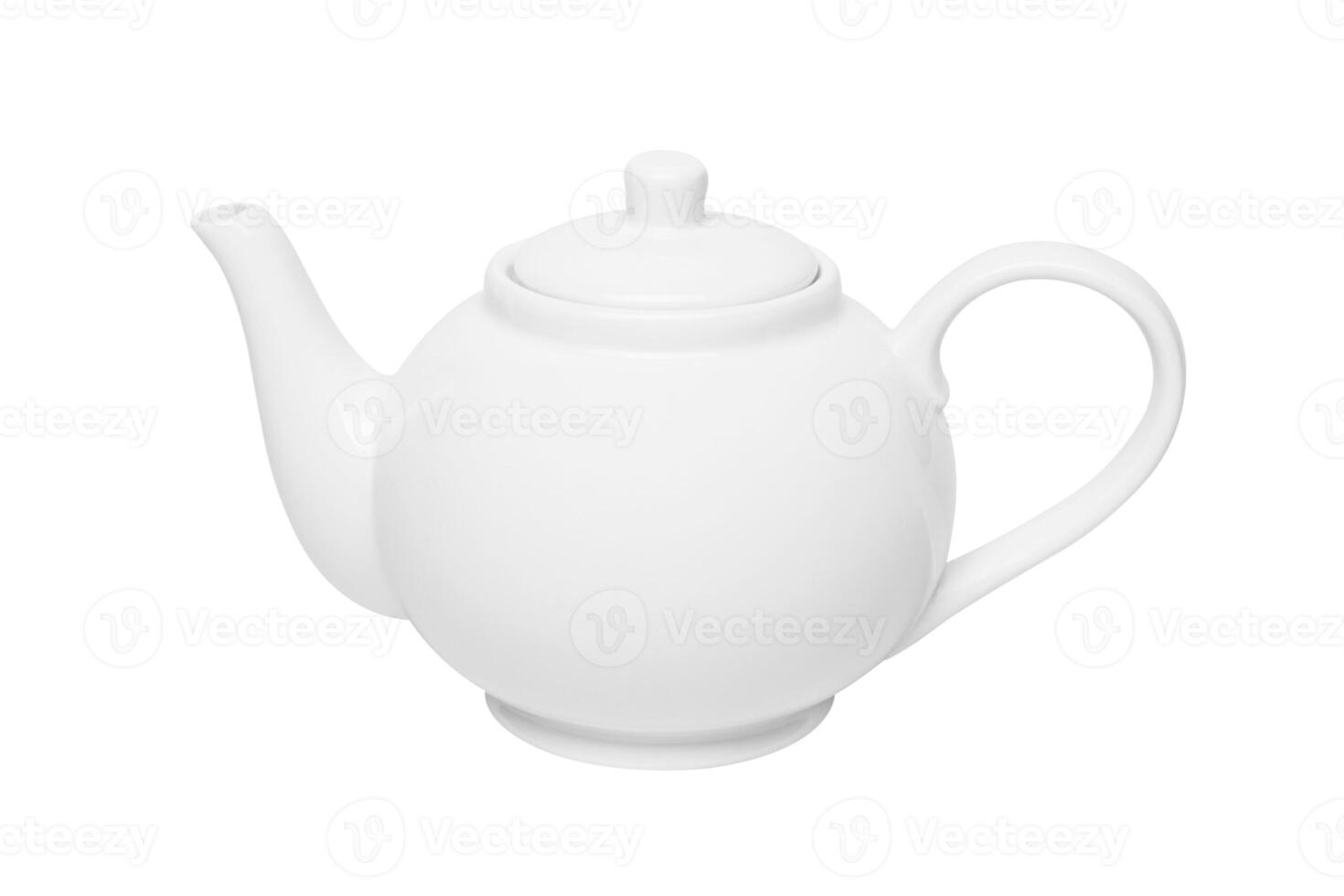 Tea pot on a white background photo