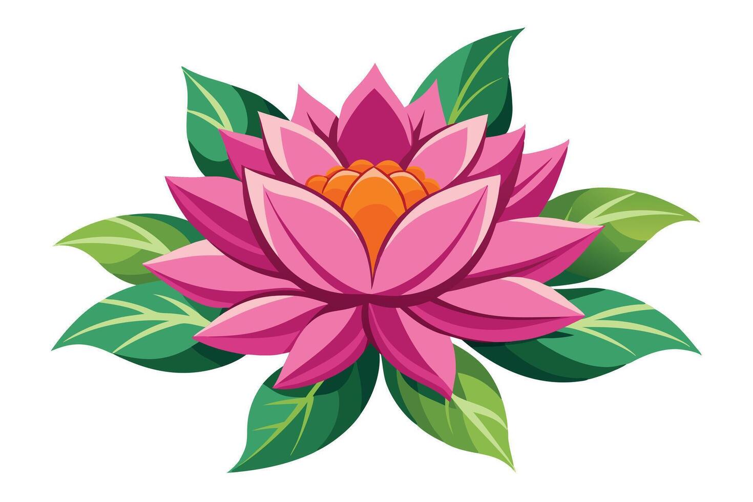 Vibrant Pink and Purple Floral Design for Decorative Use vector