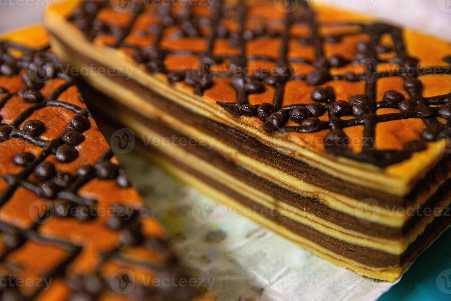 Smooth Chocolate Layered Cake photo