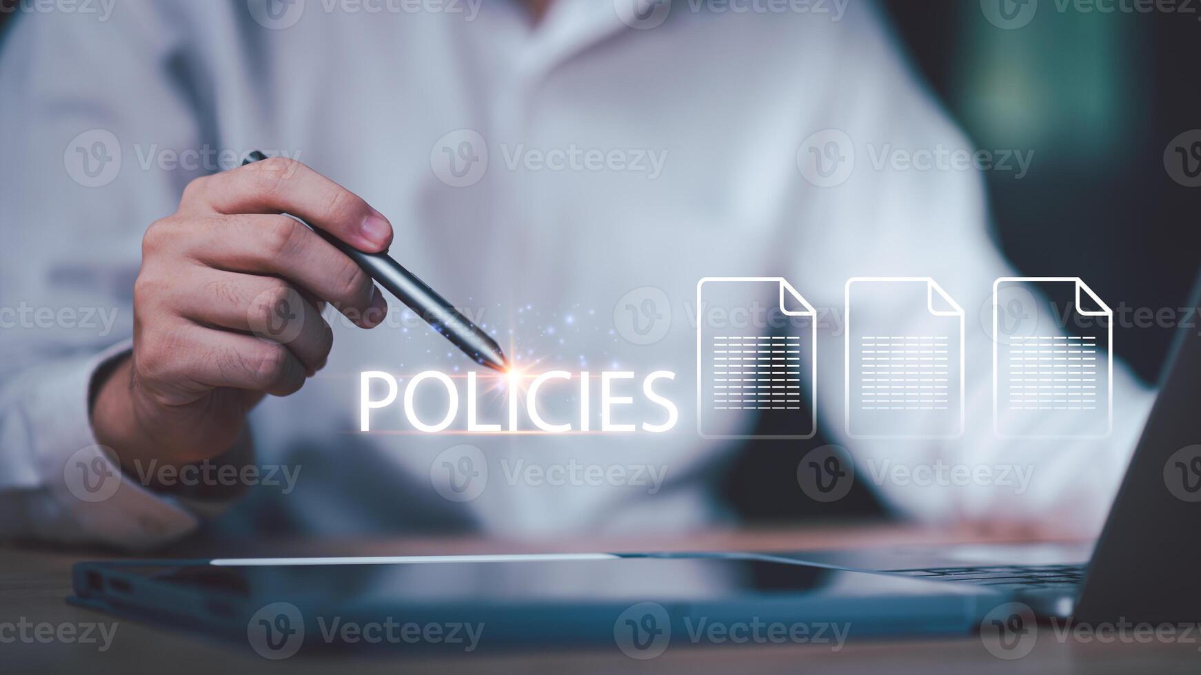 Concepts of practices and policies, company articles of association Terms and Conditions, regulations and legal advice, corporate policy photo