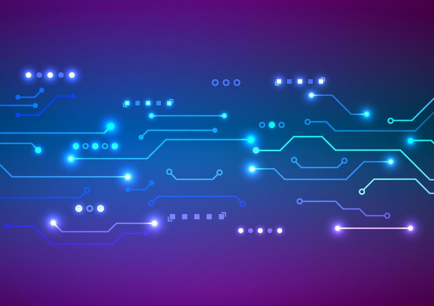 Digital technology circuit background. Futuristic abstract data concept. Design for circuit board network electronic. vector