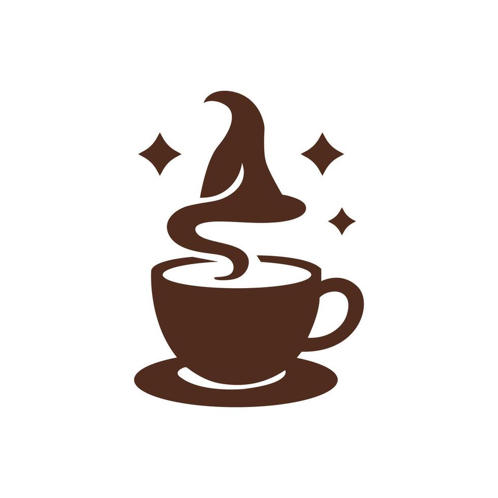 Magic brew logo vector