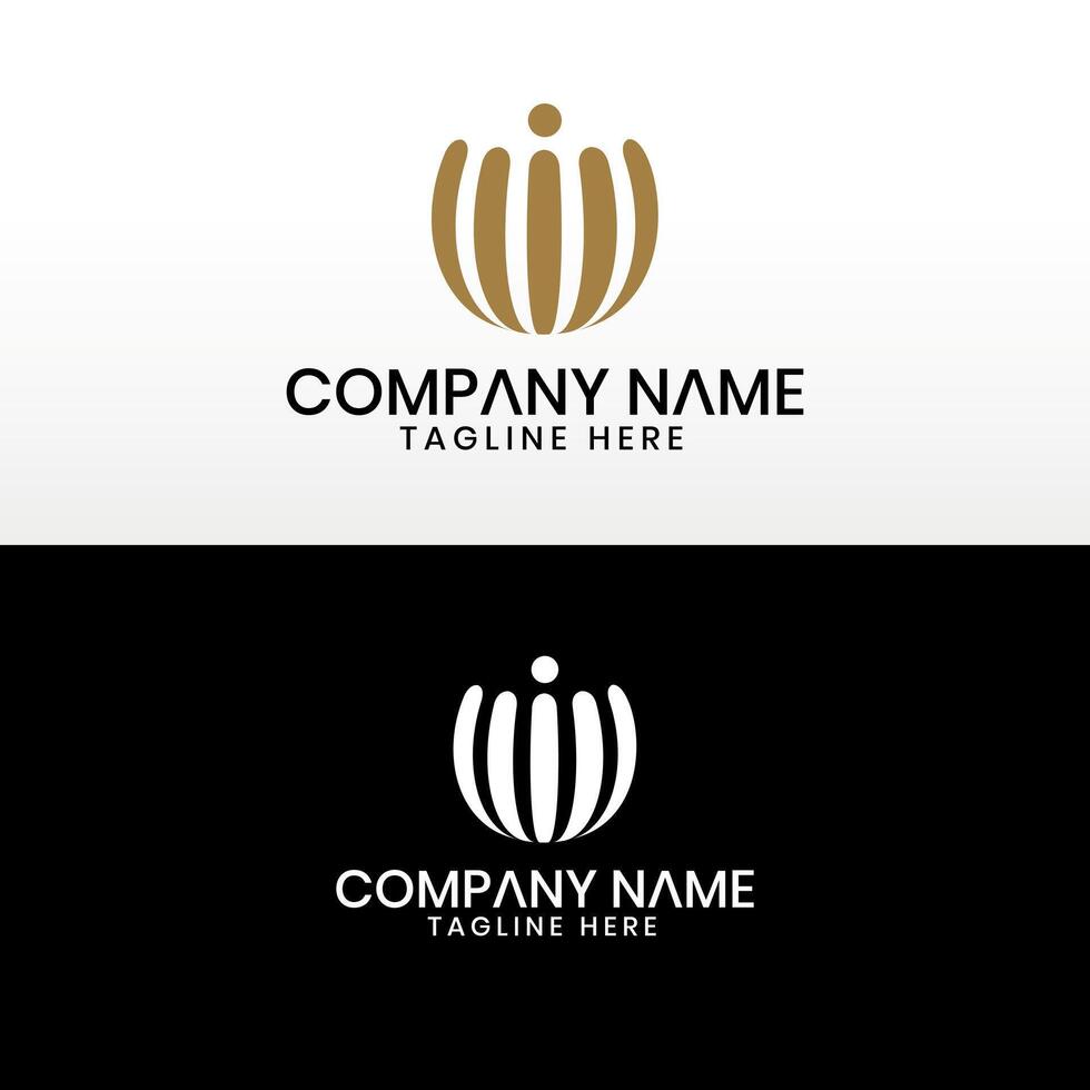 people along with the human union logo vector