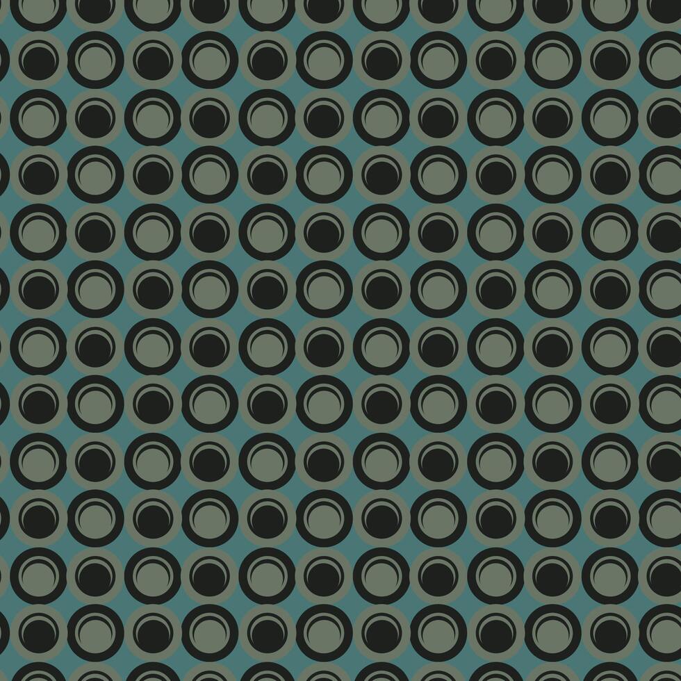 a black and green pattern with circles vector