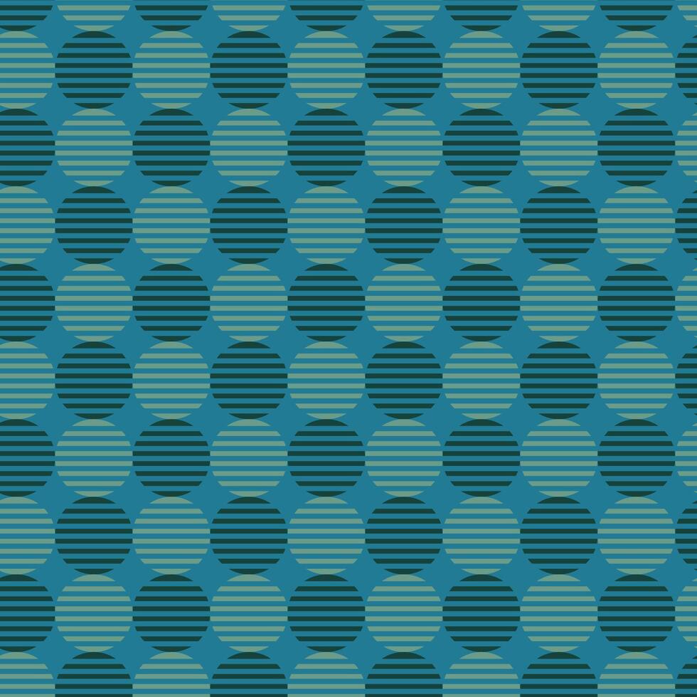 a blue and green pattern with circles vector