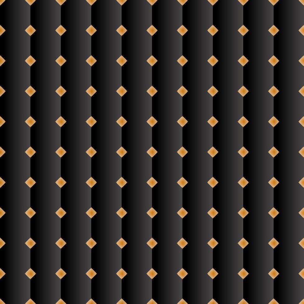Black and gold pattern design vector