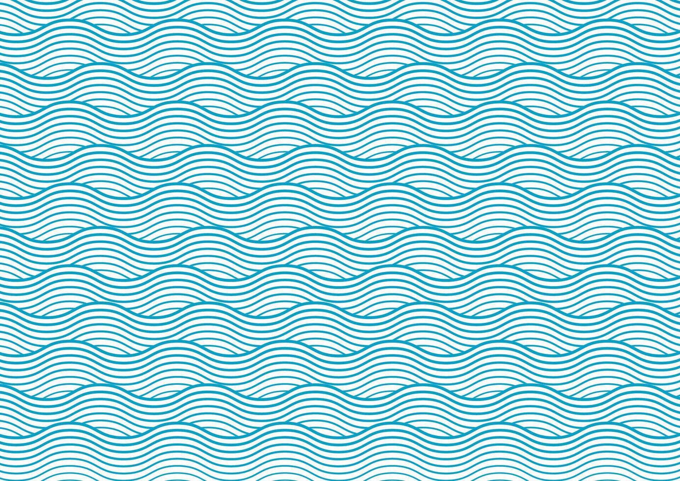 Abstract background with Japanese themed wave design vector