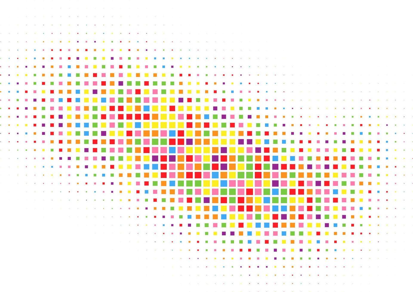 Abstract background with a colourful pixel design vector