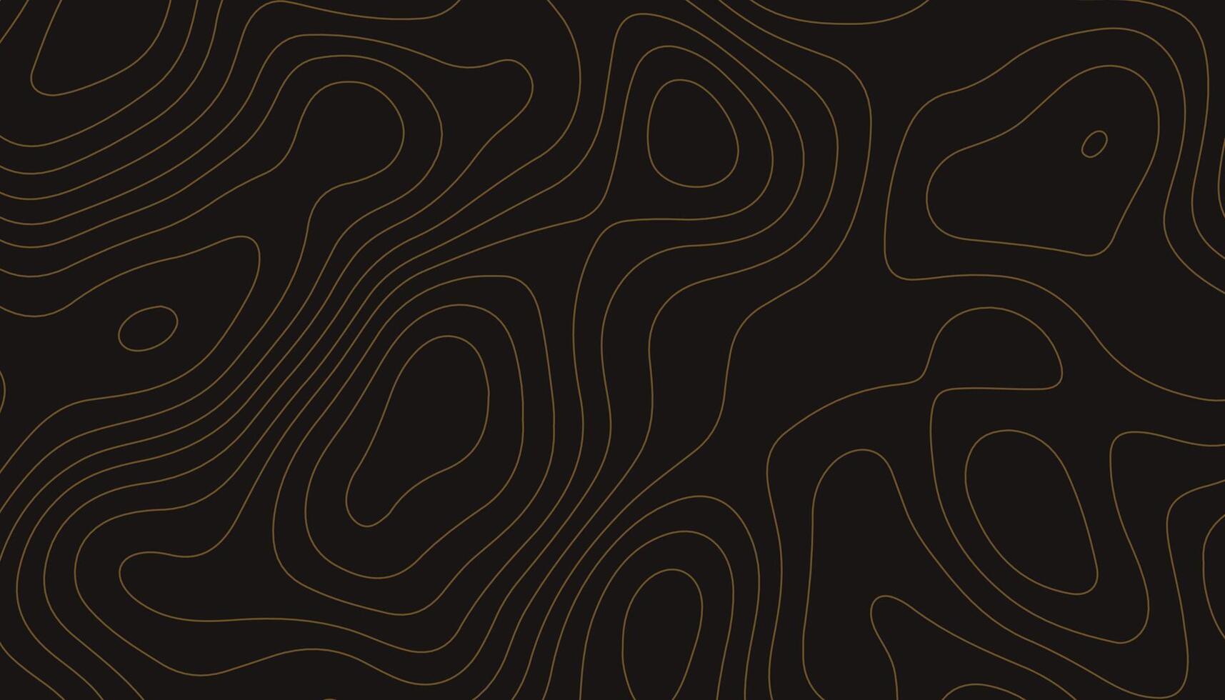 Dark Topographic Map Background with Abstract Contour Lines Marble Swirl Abstract Background in Olive and Brown vector