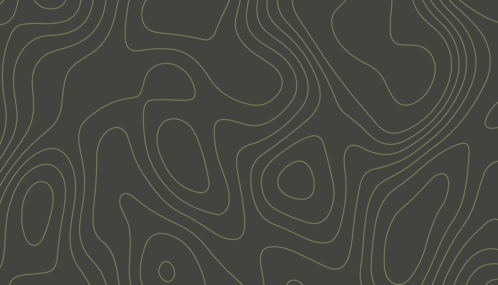 Topographic Contour Map Background in Minimal Abstract Style vector