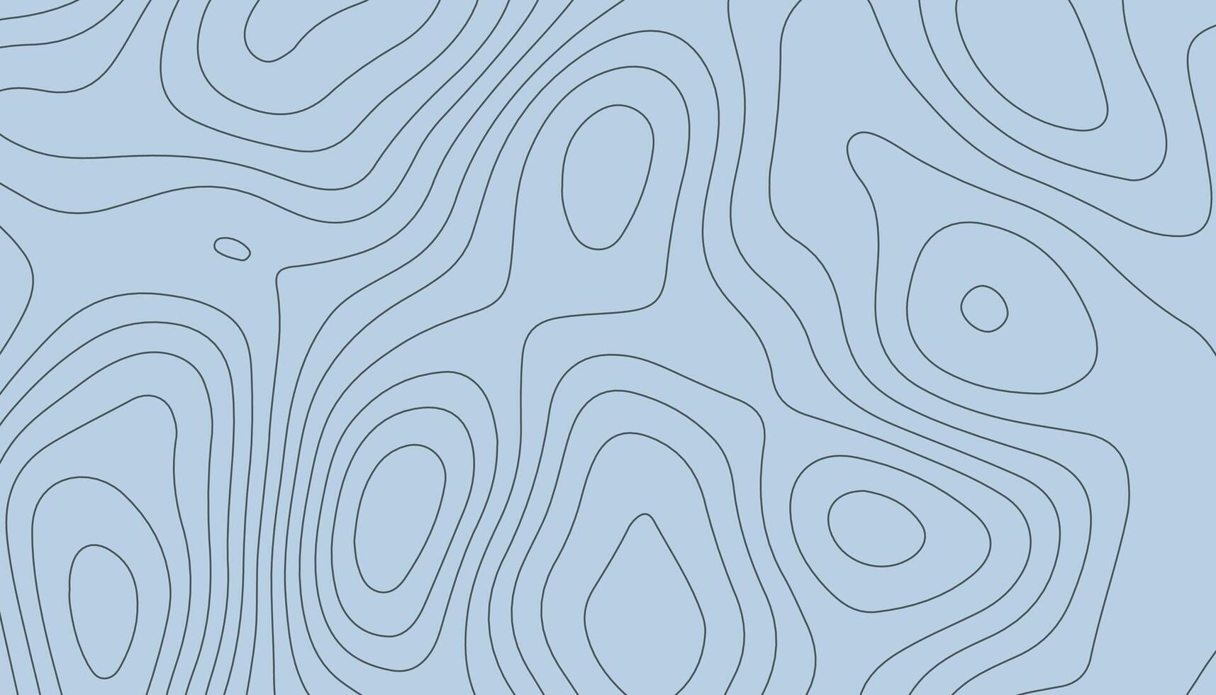 Blue Topographic Contour Background vector