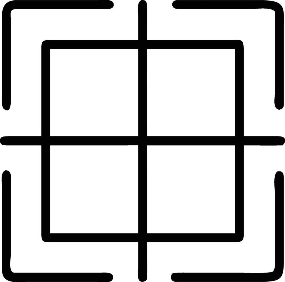 Abstract square grid design with lines and frame for creative projects and graphic design applications usage needs vector