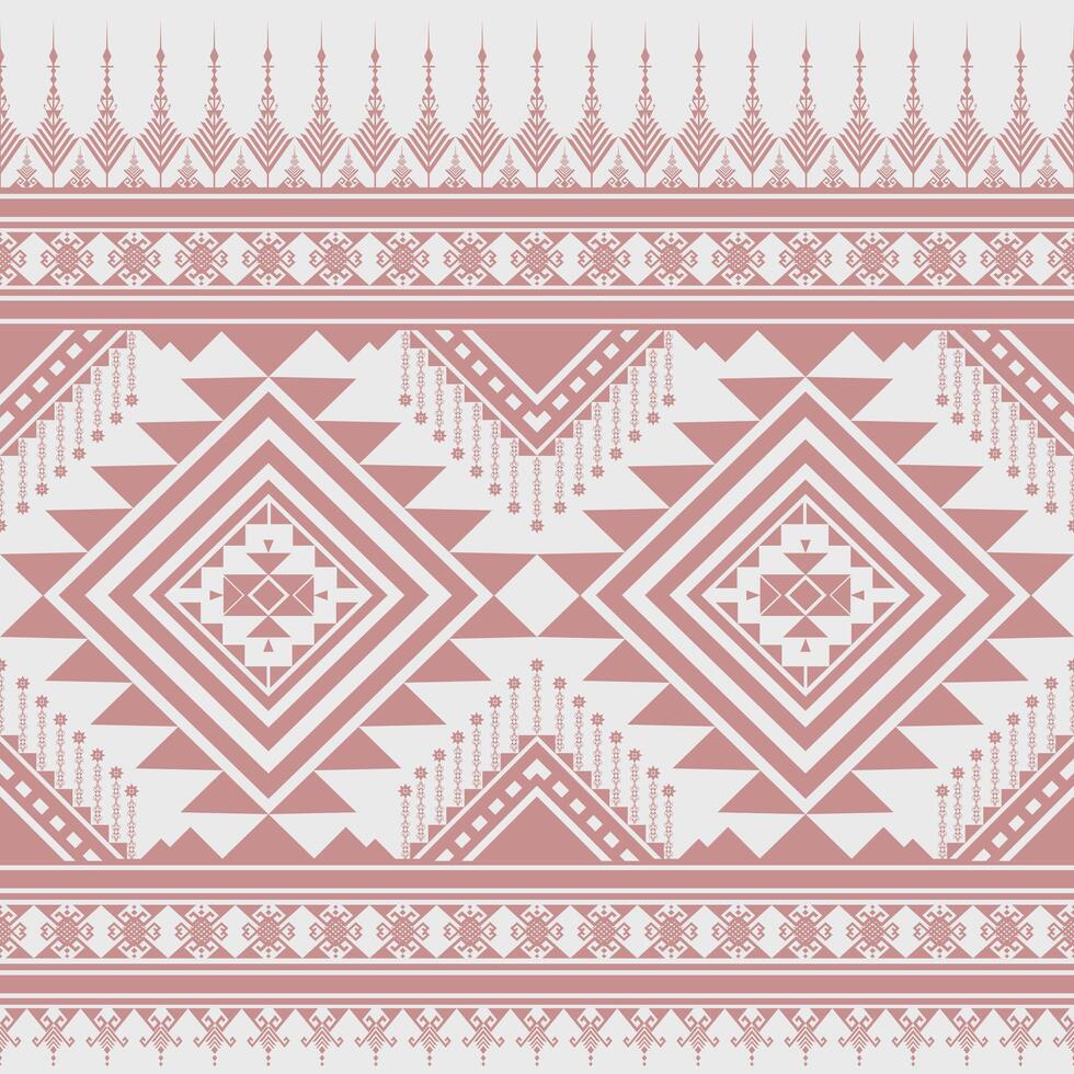 Native abstract geometric ethnic pattern for cloth, fabric, textile, wall vector