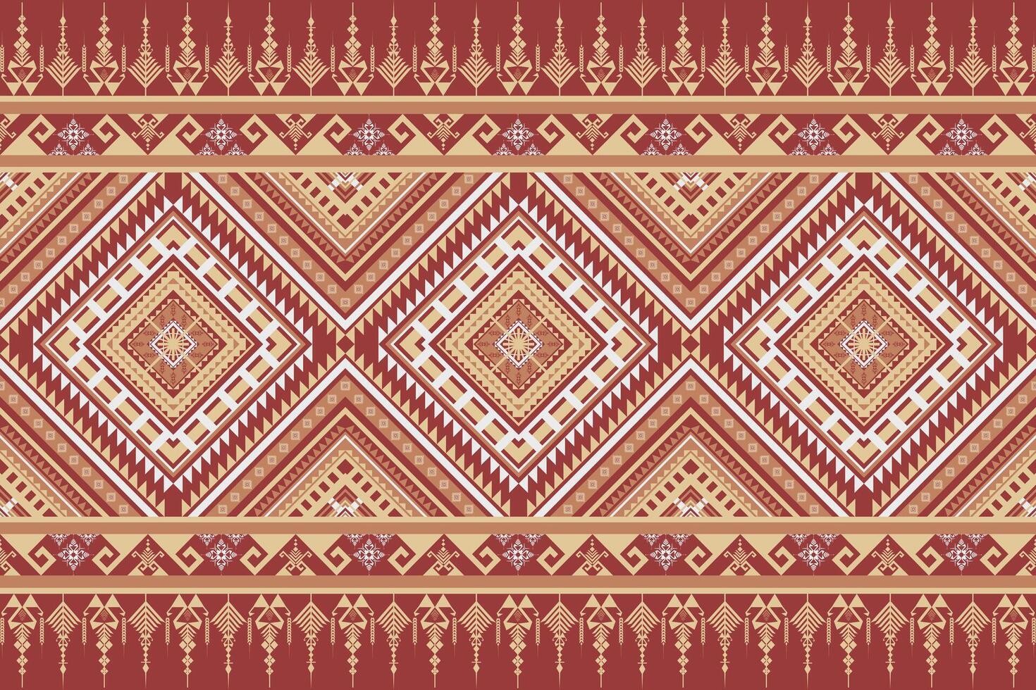 geometric tribal pattern design vector