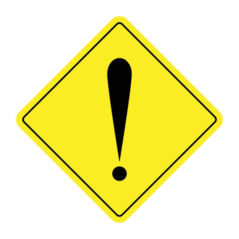 The Illustration of Waning Sign vector