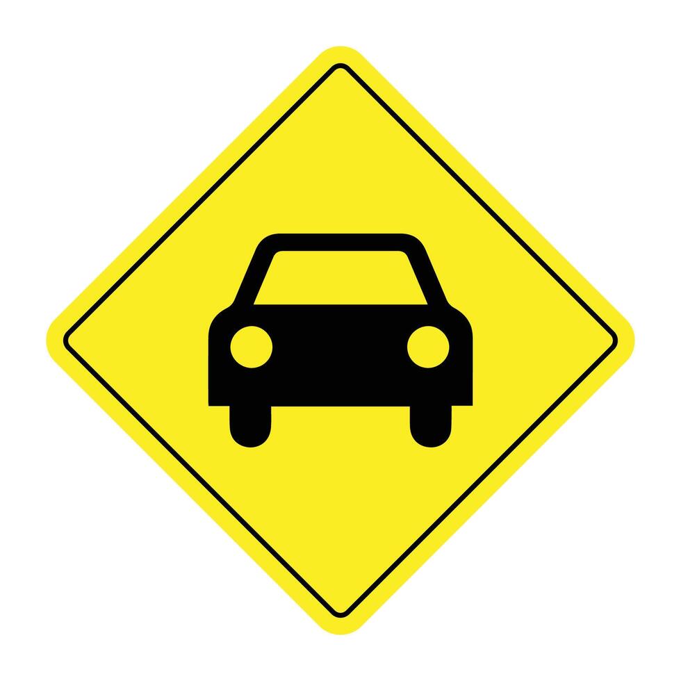 The Illustration of Car Track vector