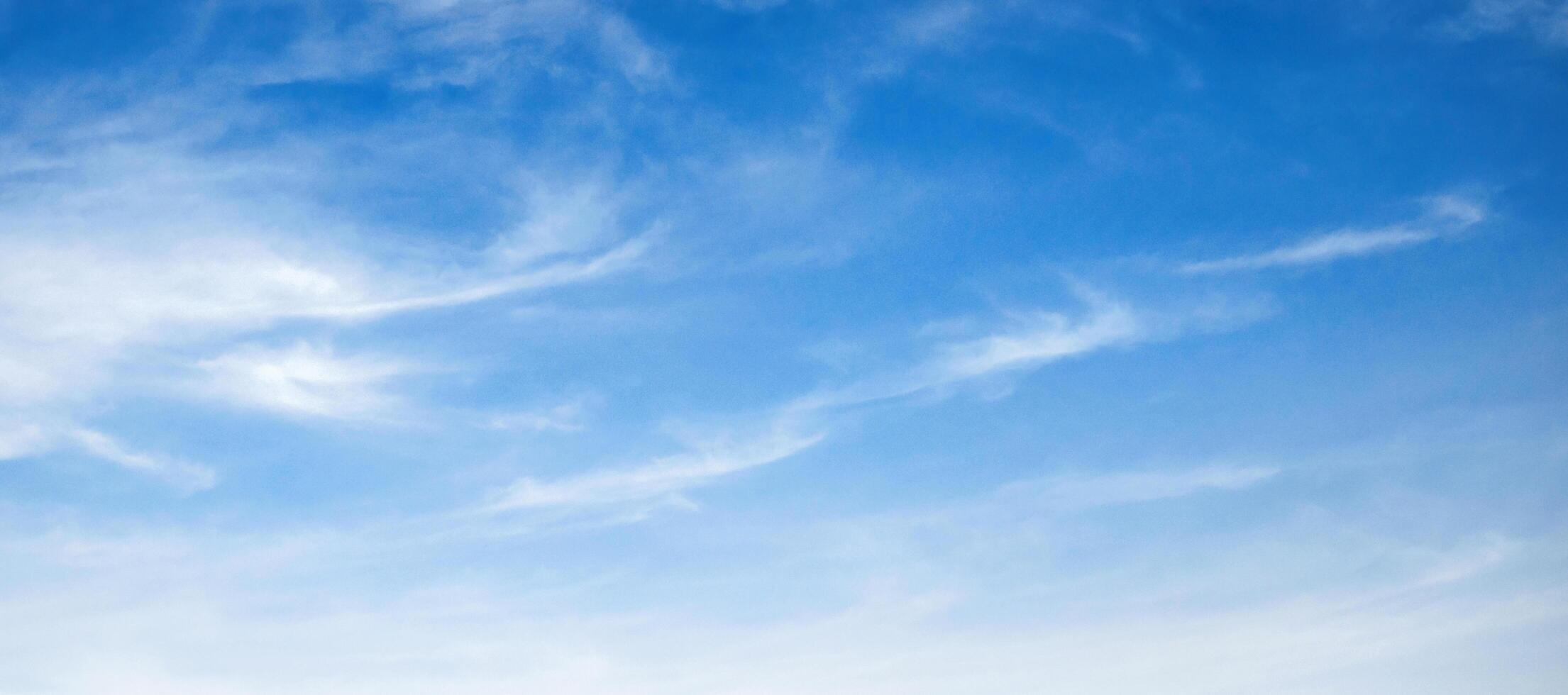 clear blue sky clouds nature photo