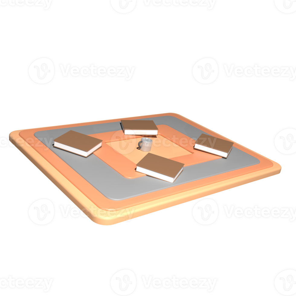 Rug Carpet 3D Illustration png