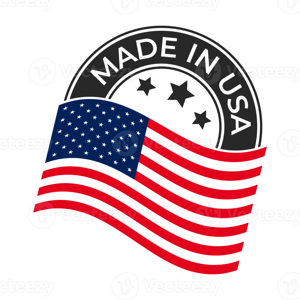 Made in USA Stamp png