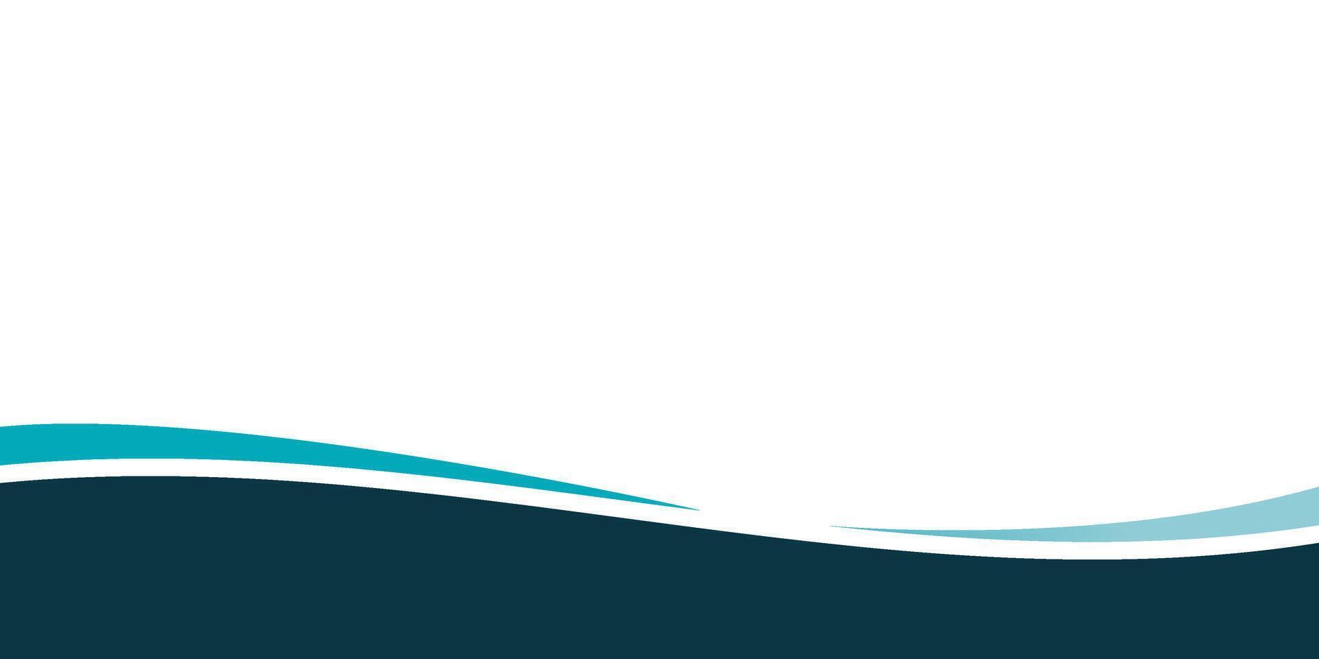 Abstract wave footers background illustration. vector