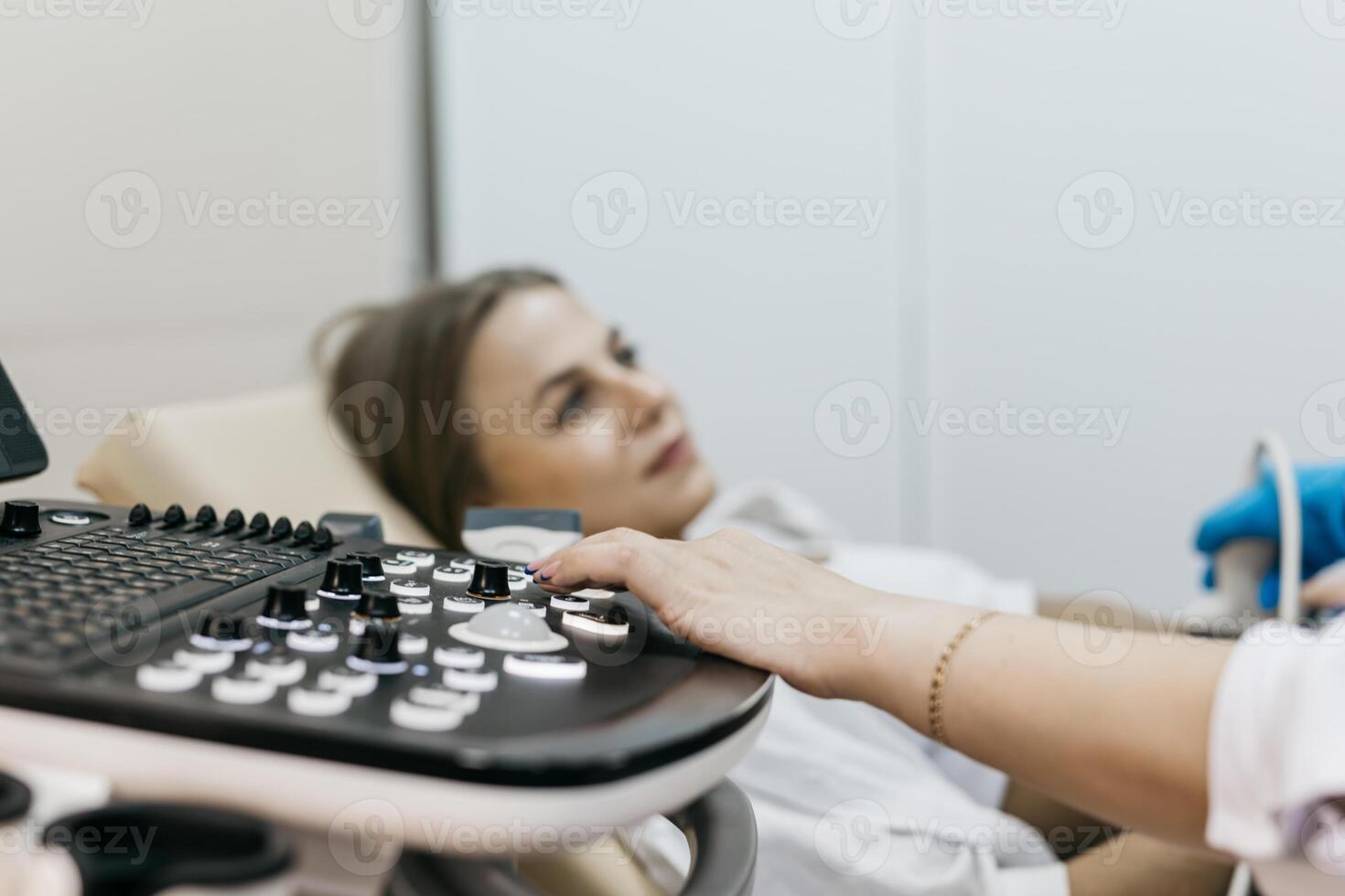Concept early pregnancy monitoring and fetal health. photo