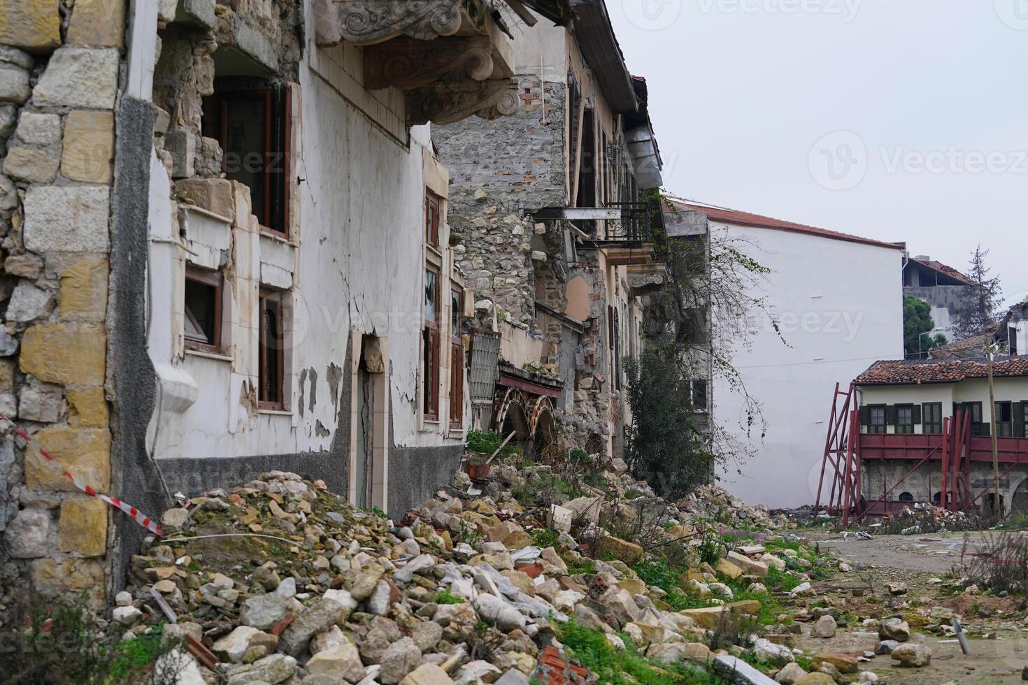 Building in Antakya, Hatay after 6 February 2023 Earthquakes photo