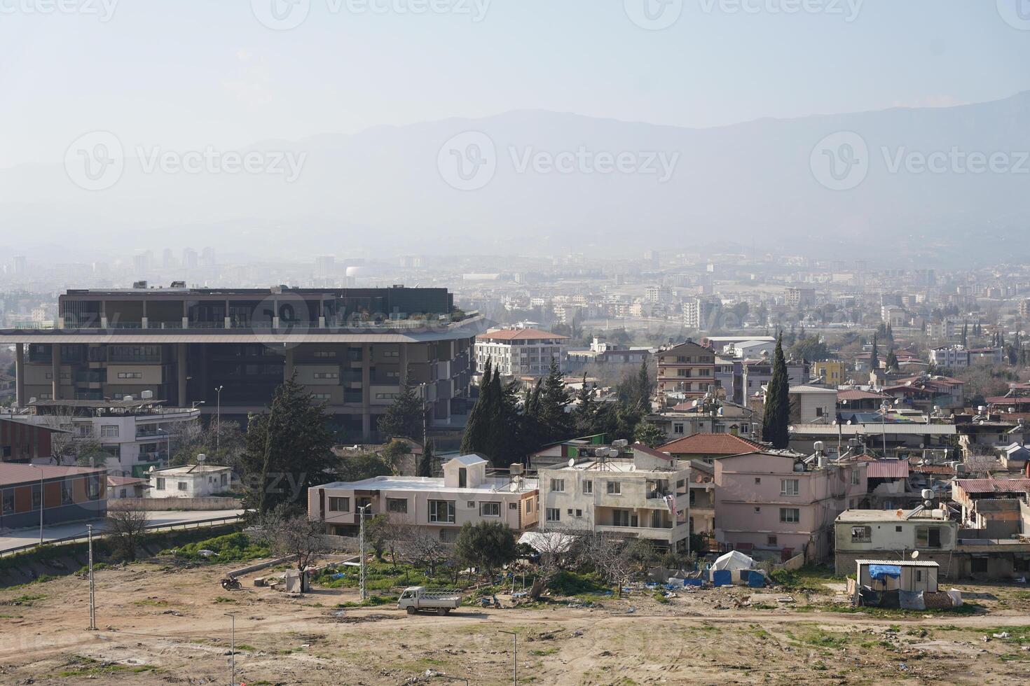 Cityscape of Hatay City in Turkiye photo