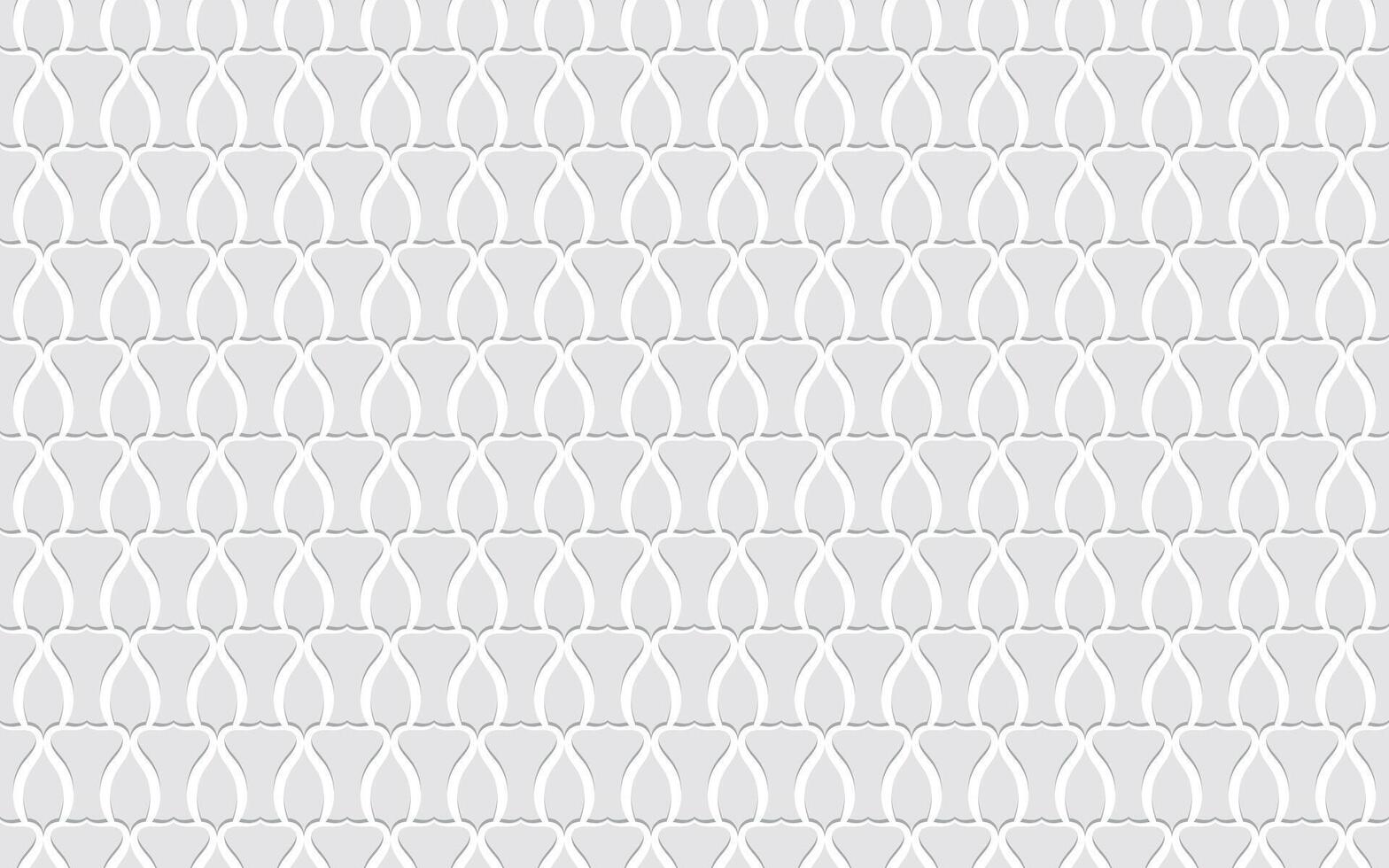 Wavy monochrome vertical seamless pattern. Modern abstract background with stylized goblets in light gray wallpaper, fabrics vector
