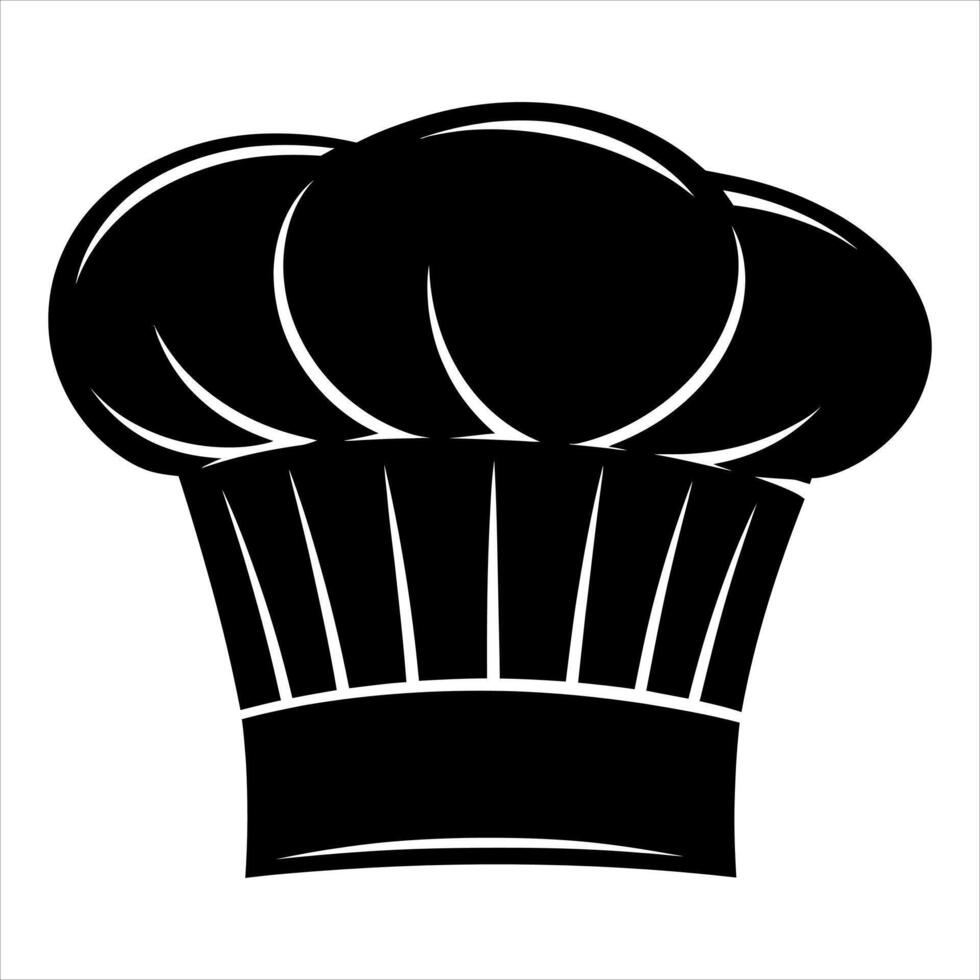 Chef hat cooking culinary vector