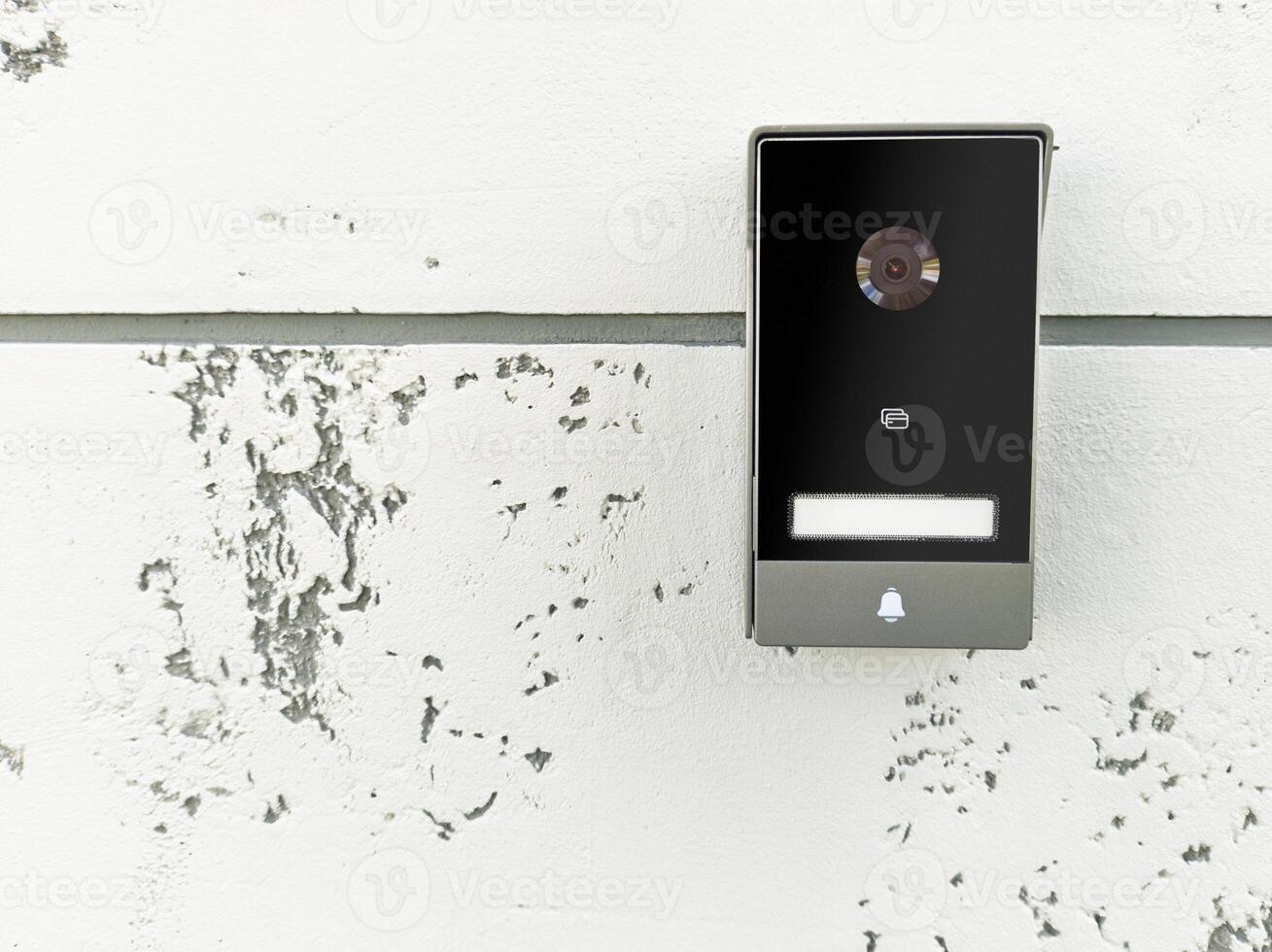 Wall mounted smart doorbell system photo